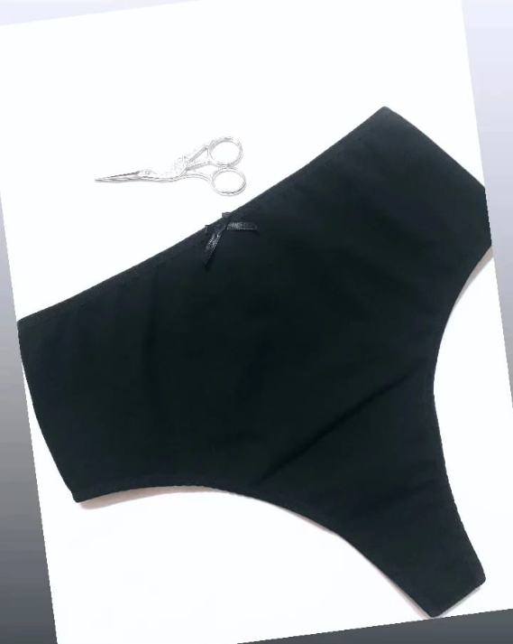 Culotte Less de Algodón y Puntilla - Imagen 3