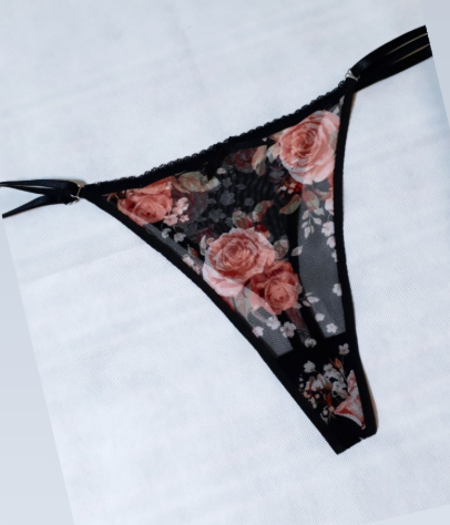 Less regulable Plus Size microtul estampado - Carmela Colm Lingerie